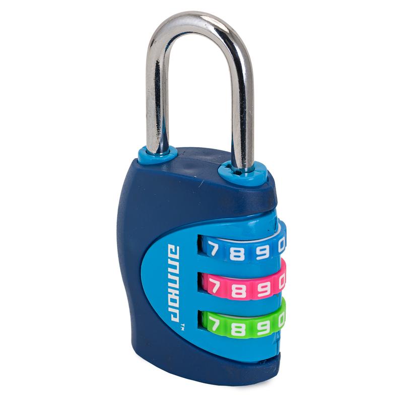 Замок навесной НОВИНКА ВС1К-27/4 (F5) кодовый d4мм син. Аллюр 10 158