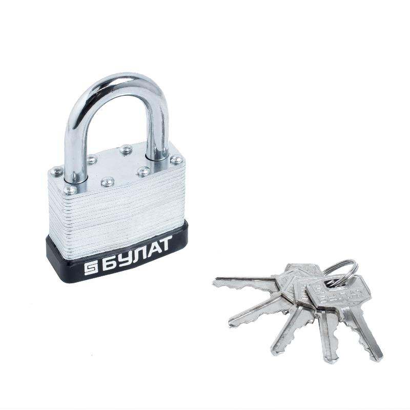 Замок навесной ВС 0150 стальной 5кл. d9мм Булат 13 446