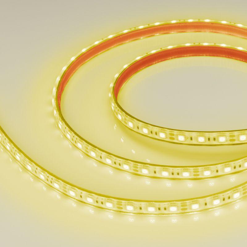 Лента светодиодная RTW-PFS-B60-13mm 12V Yellow 14.4Вт/м IP68 5060 герметичная (уп.5м) Arlight 036291