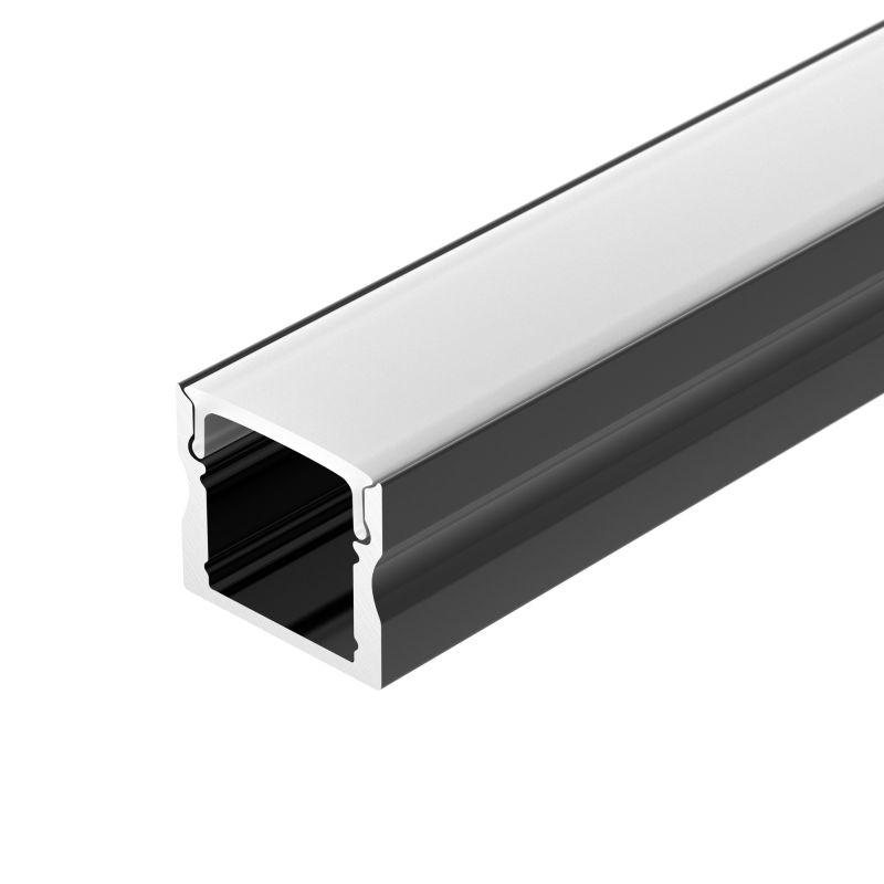 Профиль LINE-1715-2000 ANOD BLACK L2000 алюм. Arlight 044275