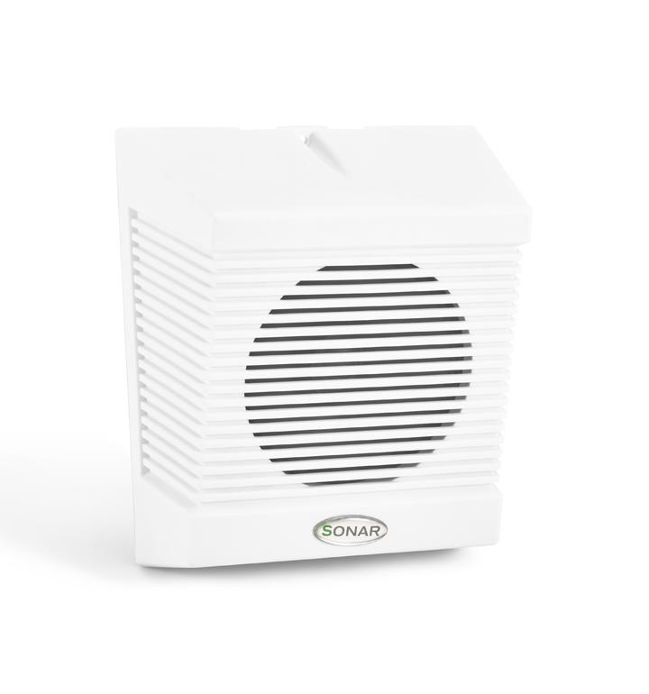 Громкоговоритель трансляционный настенный SW-06-03 6 /3/1.5Вт 100В 150Гц 92±3дБ 193х175х85мм 0.62кг ABS-пластик звуков. давл. 100±2дБ винтов. клеммы до 2х1.5мм SONAR Rbz-361110