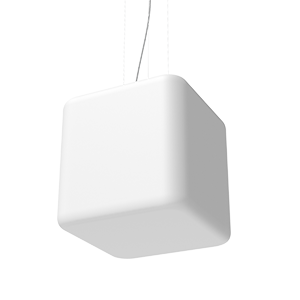Светильник светодиодный Qubus 14Вт 3000К 350х350х350мм подвесной с опаловым рассеив. VARTON V1-R0-0CB35-30000-4001430