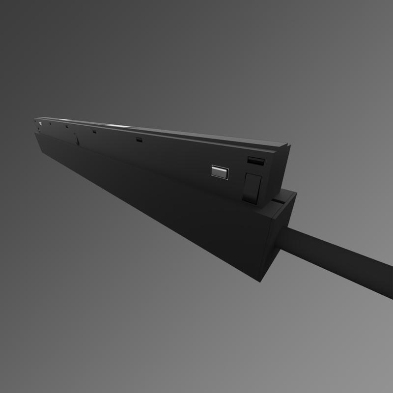 Блок питания RVE-MP/48V/B-200 200Вт 310х22х43мм DALI черн. RVElektro RVE00008674