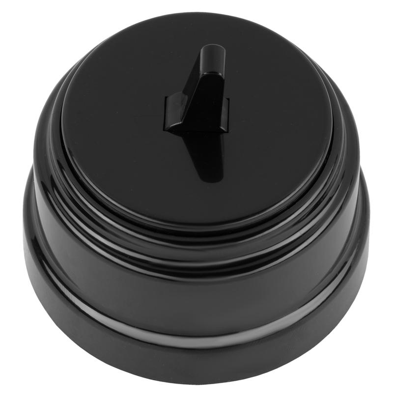 Выключатель 1-кл. тумблерный ОП РЕТРО 10А Bylectrica А110-2203 черный