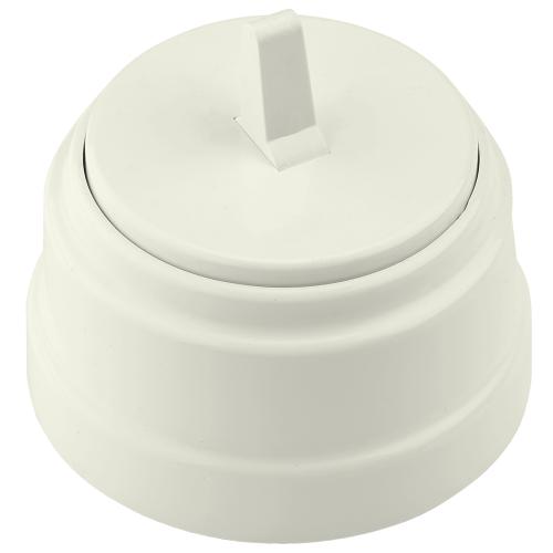 Выключатель проходной 1-кл. тумблерный ОП РЕТРО 10А Bylectrica А610-2265 бежевый