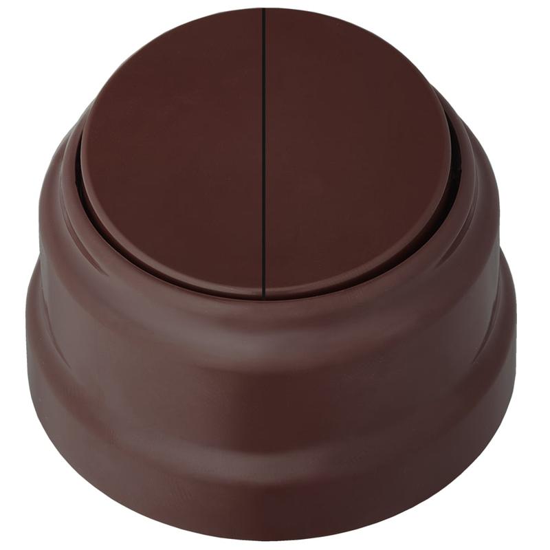 Выключатель 2-кл. ОП РЕТРО 6А Bylectrica А56-2212 шоколад