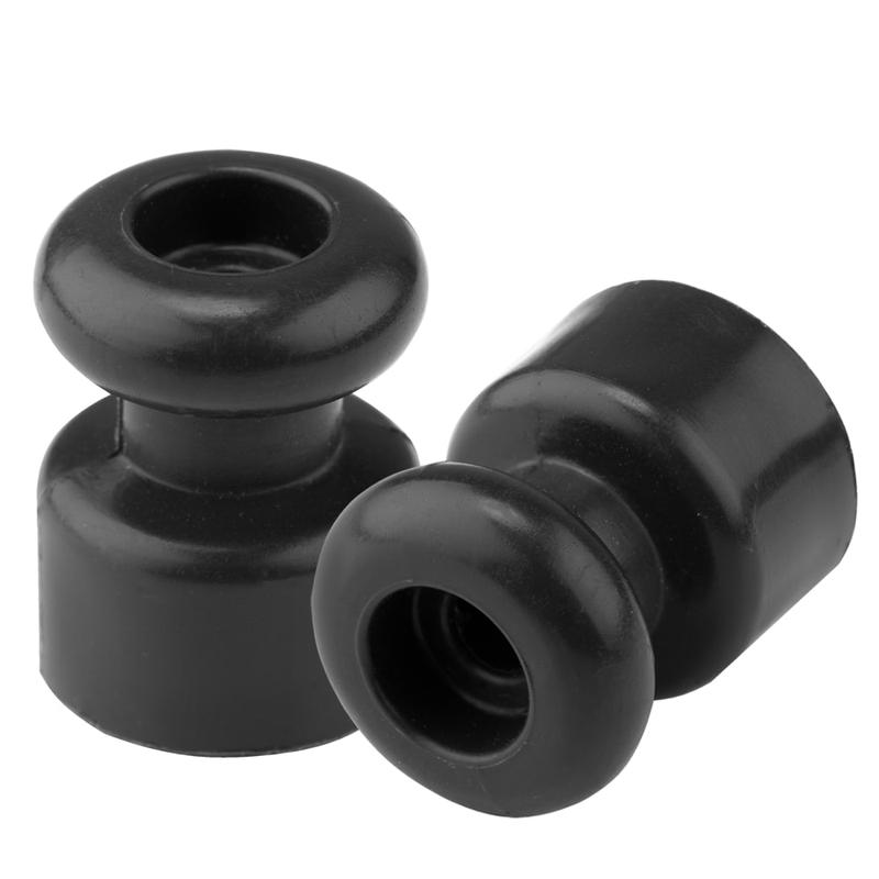 Изолятор для витых проводов большой РЕТРО (уп.10шт) Bylectrica ЮЛИГ.757522.016 черный