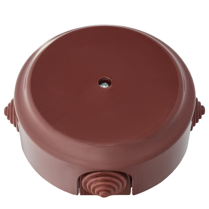 Коробка монтажная ОП РЕТРО d109 с сальниками Bylectrica КМ-447 коричневый