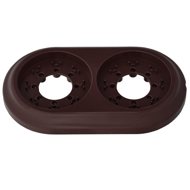 Рамка 2-м РЕТРО Bylectrica ЮЛИГ.735212.471 шоколад