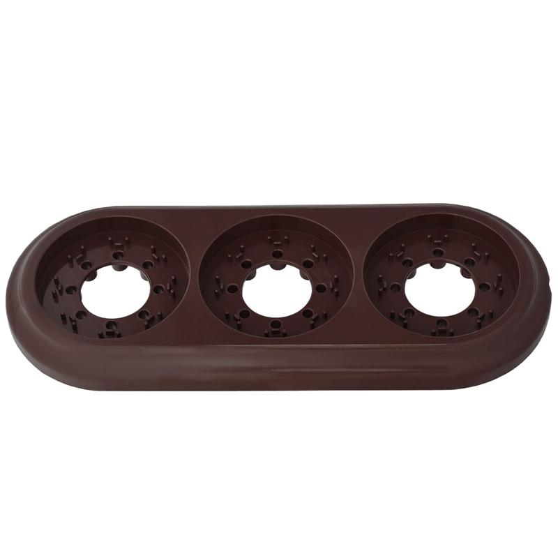 Рамка 3-м РЕТРО Bylectrica ЮЛИГ.735212.472 шоколад