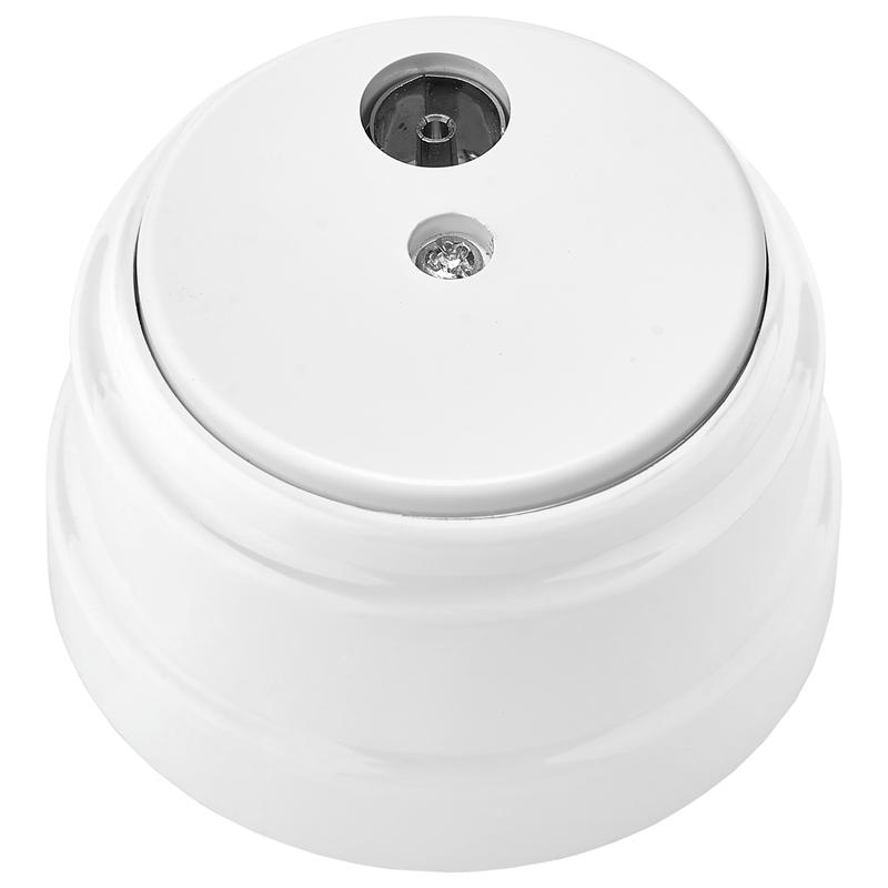 Розетка ТВ ОП РЕТРО бел. Bylectrica ТР-5241