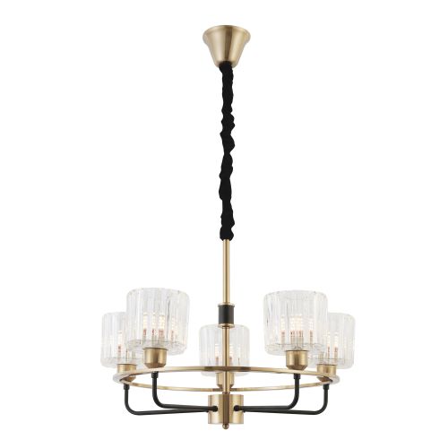 Люстра Maria 1026-205 5хЕ27 40Вт хрусталь классика Rivoli Б0052468