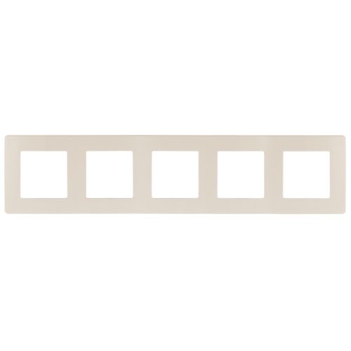 Рамка 5-м 12-5105-02 сатин слон. кость Эра Б0052540