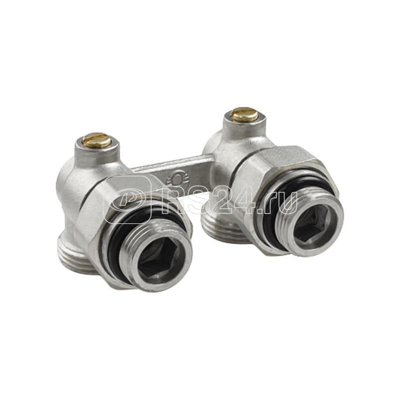 Узел угловой для нижн. подкл. рад. 3/4дюйм с компл. адаптеров 1/2дюйм (48/8) К VALFEX VF.345.02.034.012