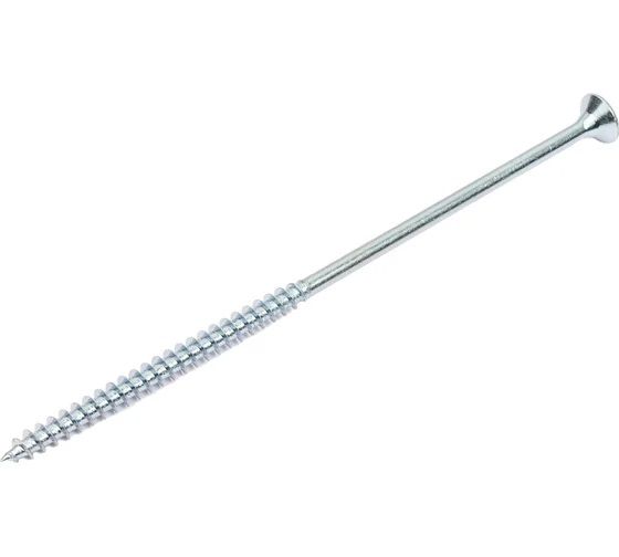 Саморез универсальный острый с потайной головкой 6х140 цинк (уп.100шт) Промрукав PR08.8959