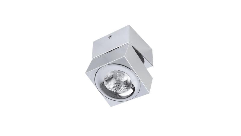 Светильник светодиодный LC1329-CH 5Вт 4000К LEVEL-SQ-CH накладной хром DesignLed 00-00002228