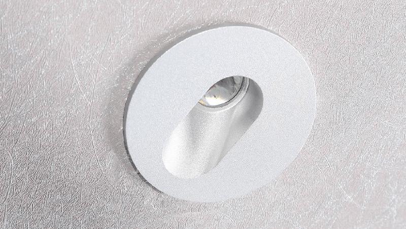 Бра GW-R612-3-SL-NW 3Вт 4000К IP54 встраив. для подсветки лестницы/пола FLOOR R серебр. DesignLed 00-00003298