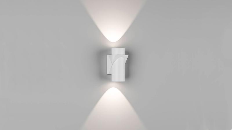 Бра двухстороннее SPRUT GW-A213-6-WH-WW 6Вт 3000К IP54 бел. DesignLed 00-00002659