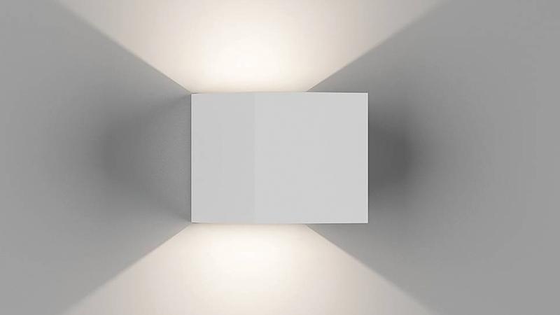 Бра двухстороннее GW-A310-6-WH-WW 6Вт 3000К IP54 с возможн. регулир. угол рассеив. NEXT бел. DesignLed 00-00001858