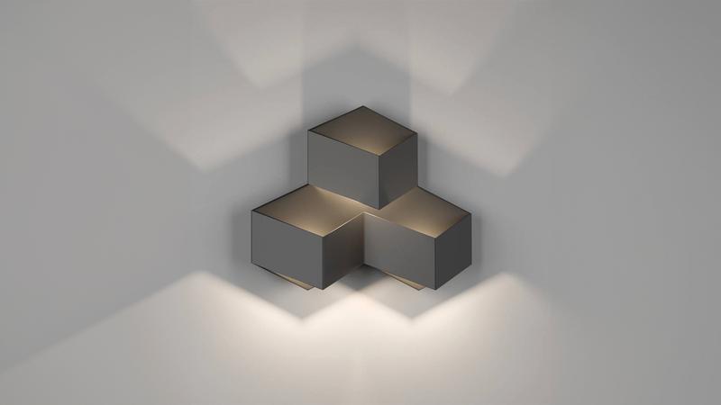 Бра декоративное PALMIRAGW-1101-3-9-BL-NW 9Вт 4000К IP20 черн. DesignLed 00-00002367