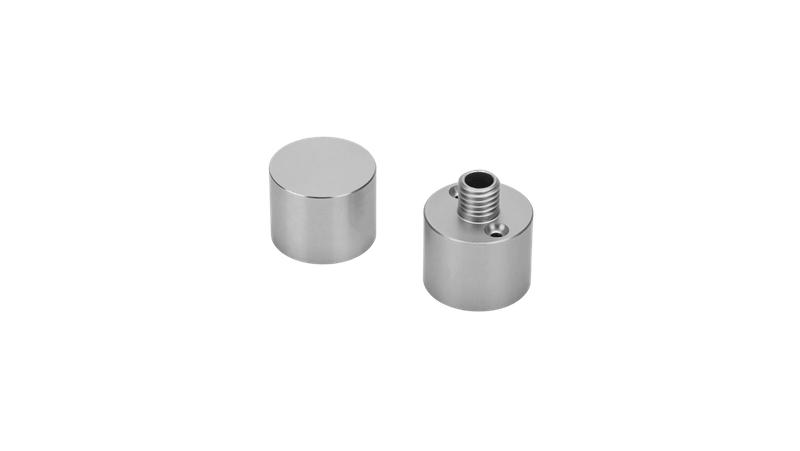 Комплект алюминиевых заглушек END-360 (с отверстием и без отверстия) SWG PRO 00-00013287