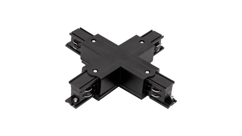 Коннектор "X" для трековых систем черн. DesignLed 00-00004390