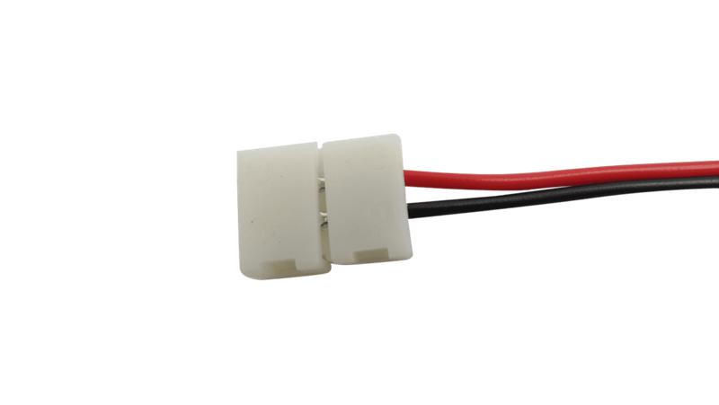Коннектор для ленты SMD3528 с проводом одинарн. 2pin-8mm30mm-1 SWG Standard 00000000170