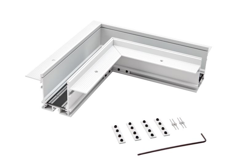 Коннектор угловой SY-601901-RC-CN-1-WH встраив. потолочн. для серии SY бел. DesignLed 00-00007822