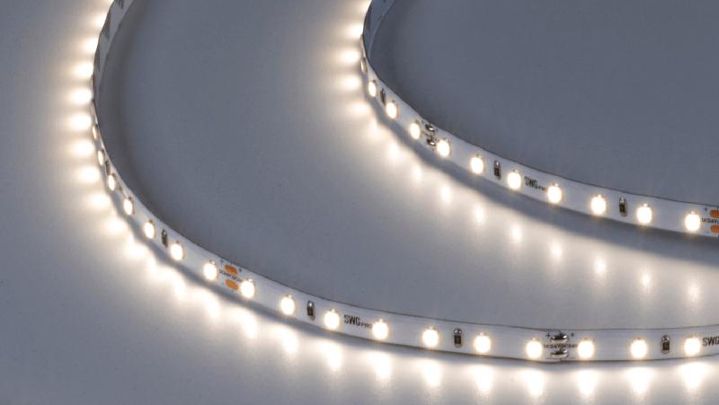 Лента светодиодная ПРО 2835 84LED/м 8.6Вт/м нейтр. бел. 24В IP20 (уп.5м) SWG PRO 00-00005849