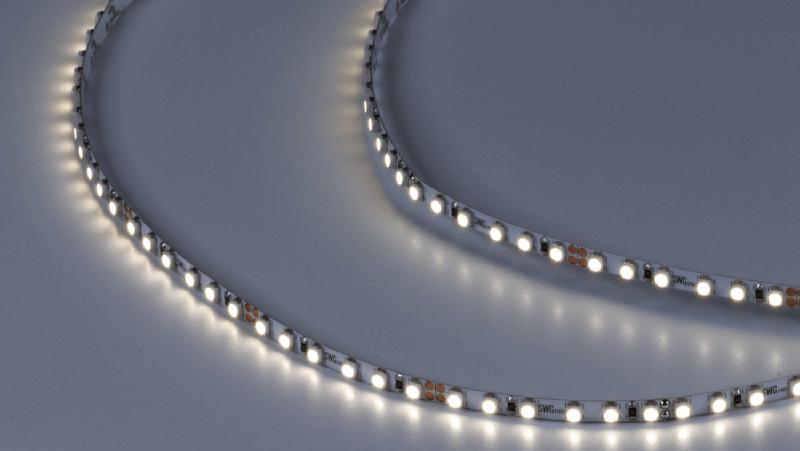 Лента светодиодная стандарт 3528 120LED/м 9.6Вт/м нейтр. бел. 24В IP20 (уп.5м) SWG PRO 00-00005668