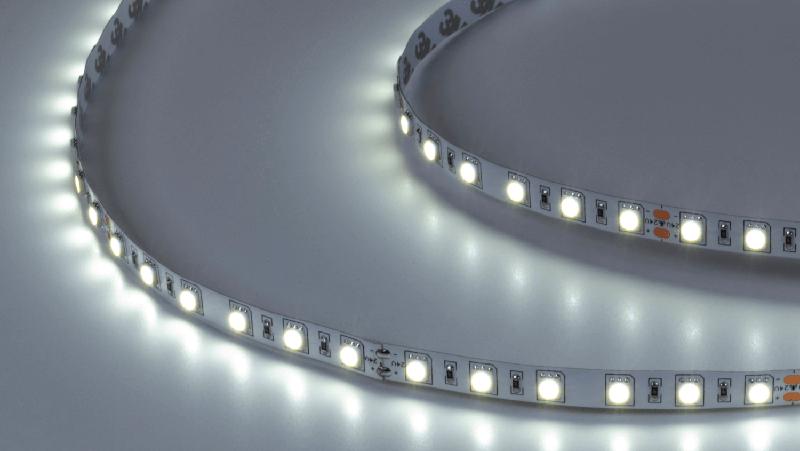 Лента светодиодная стандарт 5050 60LED/м 14.4Вт/м холод. бел. 24В IP20 (уп.5м) SWG Standard 00-00006319