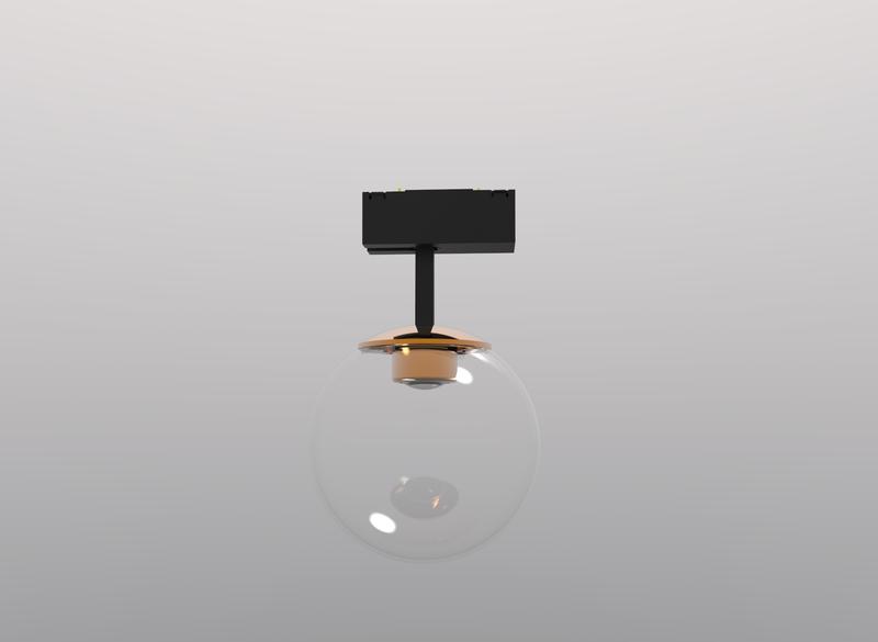 Светильник накладной SY-601262-BZ-10-NW трековый-шар SY 10Вт 4000К бронза DesignLed 00-00009401