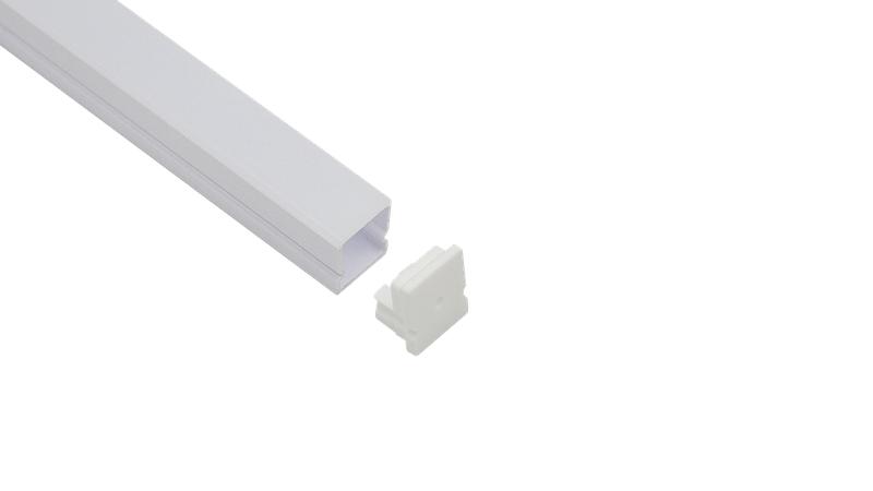 Профиль SF-1517-65 L2000 влагозащ. 4 заглушки 4 крепления пластик. SWG PRO 00-00007141