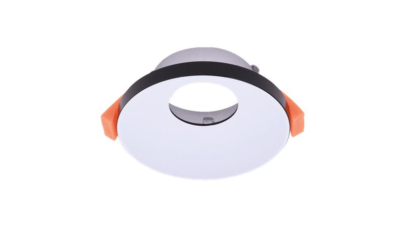 Рамка NC2079-BK+W MR16 накладная бел./черн. DesignLed 00-00002669