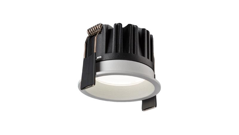 Светильник встраиваемый 38град. DL-RE1202-WH-NW 8Вт 4000К IP44 бел. DesignLed 00-00020295