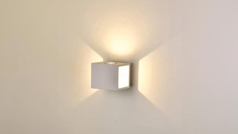 Светильник настенный KUB LWA0100A-WH-WW 10Вт 3000К IP54 бел. DesignLed 00-00002796