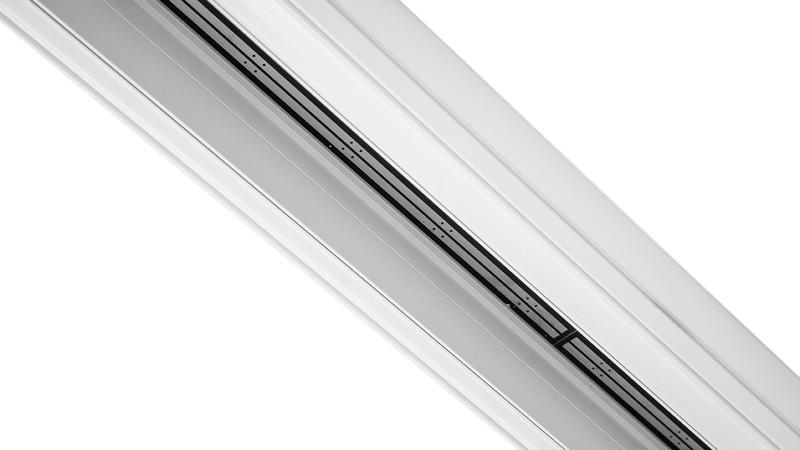 Трек SY-601201-CL-2-WH низковольтный встраив. в натяжной потолок без провода питания бел. SWG PRO 00-00009111