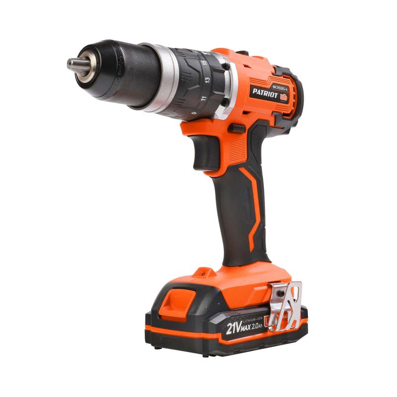 Дрель-шуруповерт аккумуляторная BR 114Li две АКБ Li-Ion 12В 2.0Ач 2 скорости кейс PATRIOT 180201405
