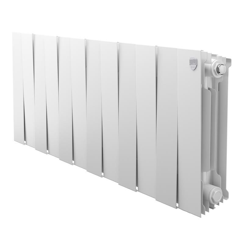 Радиатор биметал. биметал. PianoForte 300 /Bianco Traffico-12 секц. Royal Thermo НС-1346039