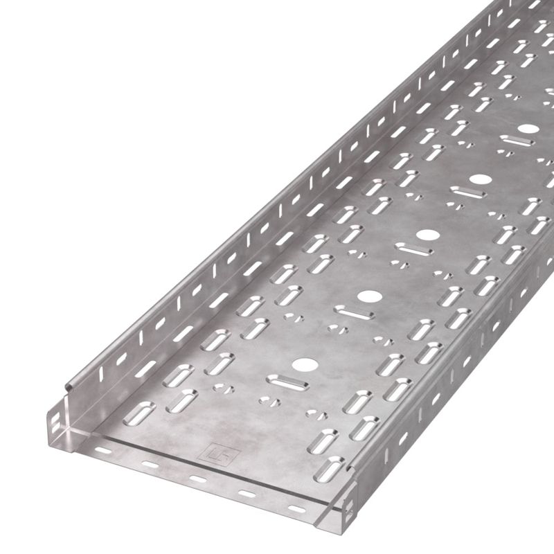 Лоток перфорированный 300х50 L3000 сталь 1.0мм HDZ Стандарт Промрукав PR16.2467