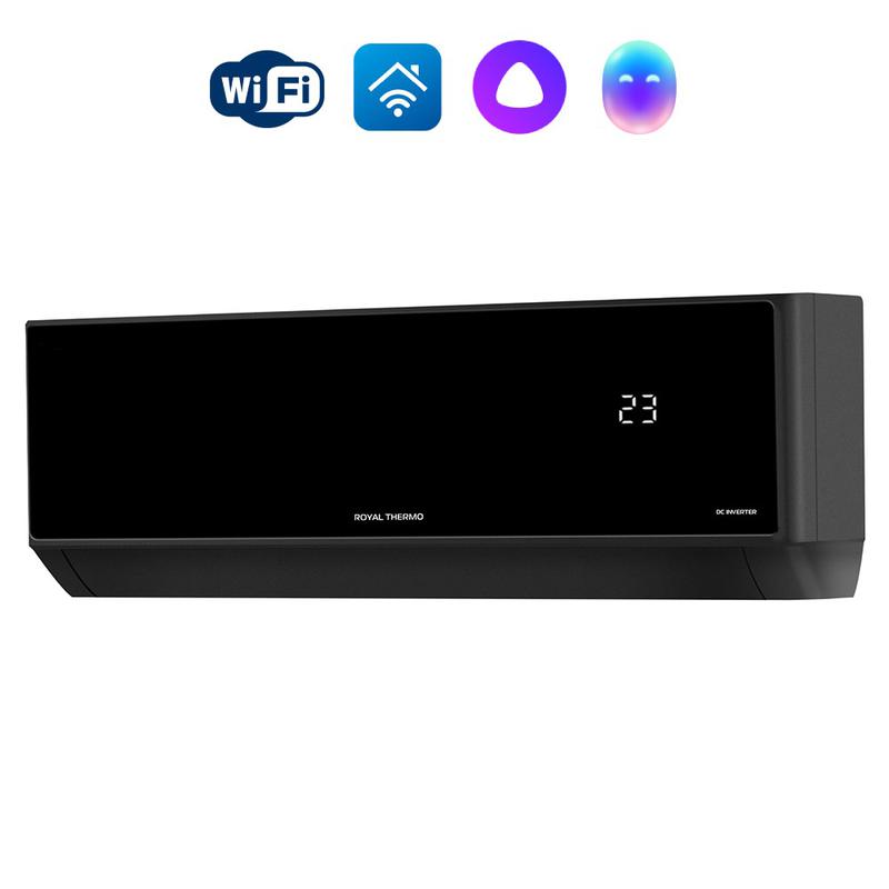 Сплит-система инверторного типа Barocco DC RTBI-12HN8/black комплект Royal Thermo НС-1598305