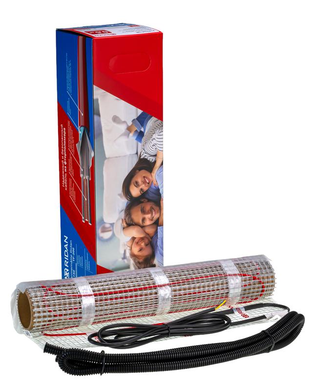 Комплект "Теплый пол" (мат) TF-200 800Вт/4кв.м 230В Ридан 21RT0437R