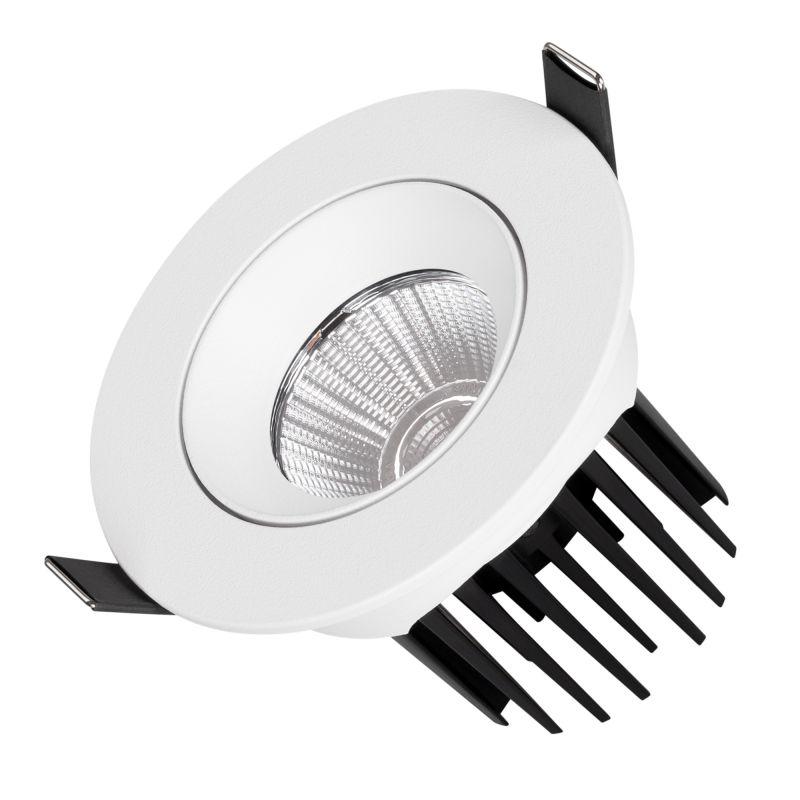 Светильник светодиодный MS-ATOLL-BUILT-TURN-R94-10W Warm3000 (WH 36 deg 230В) IP54 металл Arlight 044598