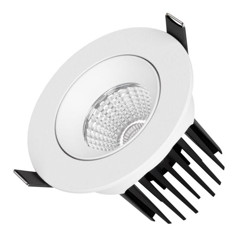 Светильник светодиодный MS-ATOLL-BUILT-TURN-R94-10W Warm3000 (WH 60 deg 230В) IP54 металл Arlight 044603