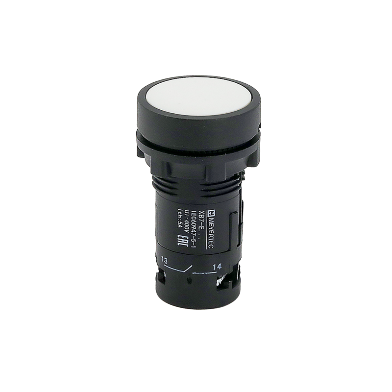 Кнопка плоская 1NO IP54 пластик MTB7-EA11 бел. ОВЕН 132687