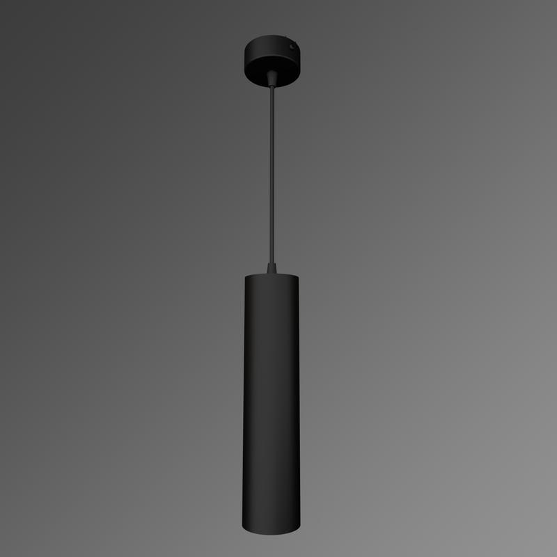 Светильник RVE-AVION-70-300-P 14Вт 4000К 60град. CRI90 подвесной вертикал. труба 300xD70мм черн. RVElektro RVE00010342