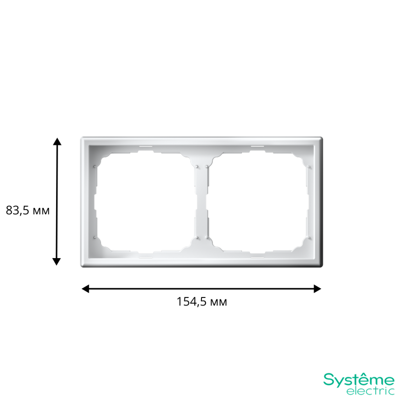 Рамка 2-м ArtGallery универс. лотос SE GAL001302