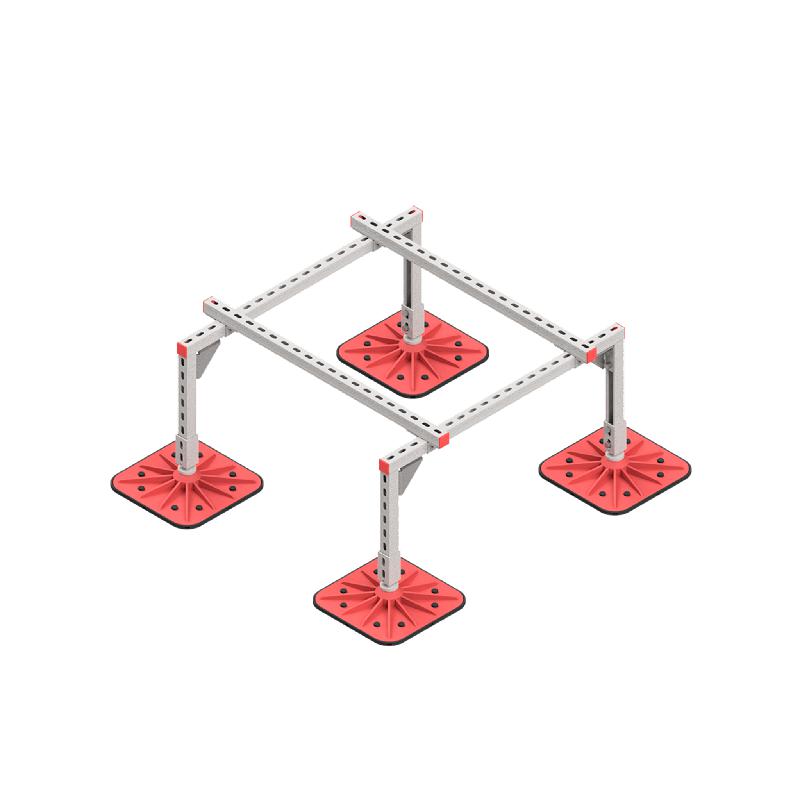 Конструкция опорная для установки оборудования TECHNORAPTOR FOOT 1000х1000 KM-TR-F-SSEI-1000-1000 КМ TR0001