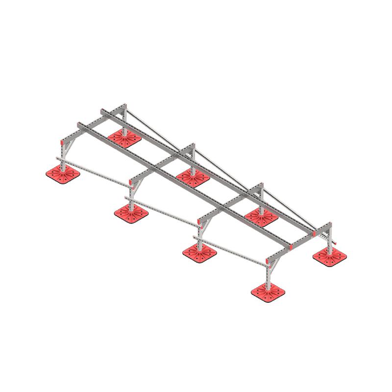 Конструкция опорная для установки оборудования TECHNORAPTOR FOOT 1200х4000 тип 1 KM-TR-F-SSEI-1200-4000-1 КМ TR0019
