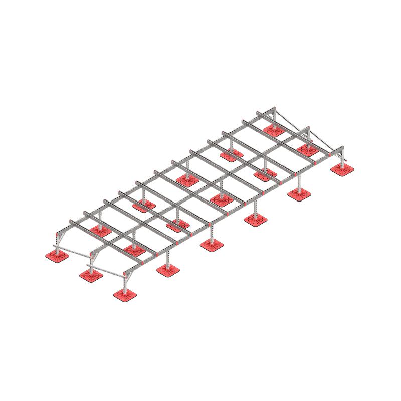 Конструкция опорная для установки оборудования TECHNORAPTOR FOOT 6000х2000 KM-TR-F-SSEI-6000-2000 КМ TR0062
